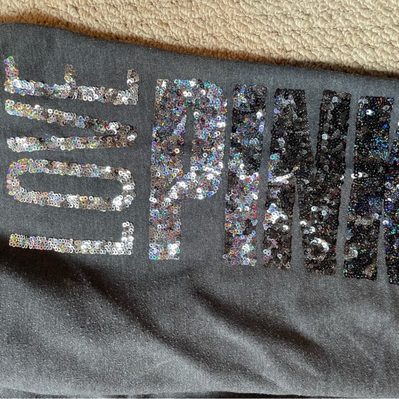 Love Pink Victoria Secret runway fashion show sweatpants with sequins - Picture 2 of 4
